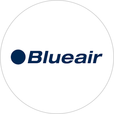 Blue air logo.