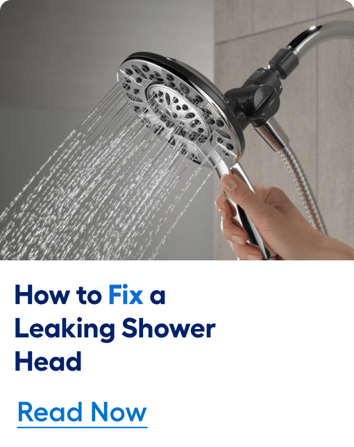 How to fix a leaking shower head. Read now. 