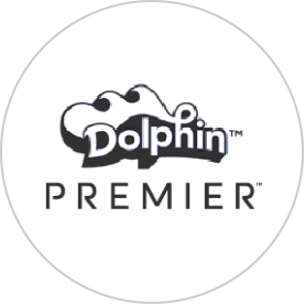 Dolphin logo. 