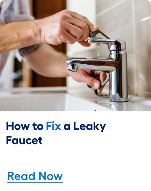 How to fix a leaky faucet. Read now. 	