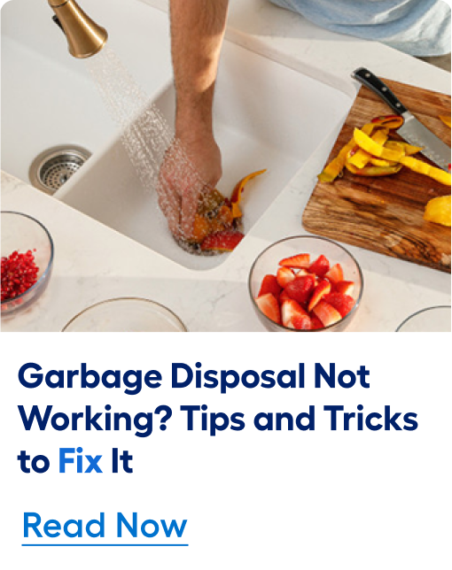 Garbage disposal not working? Tips and tricks to fix it. Read now. 