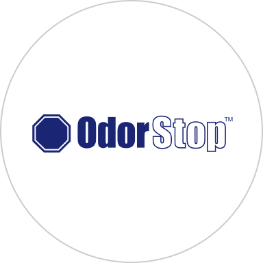 Odor Stop logo.
