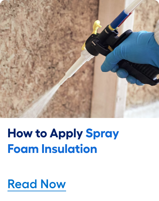 Learn how to apply spray foam insulation. Read now.