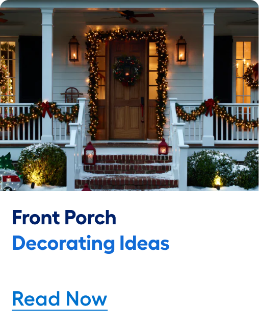 Read about front porch decorating ideas now.