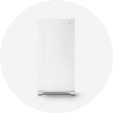 A frost-free freezer and ice maker.