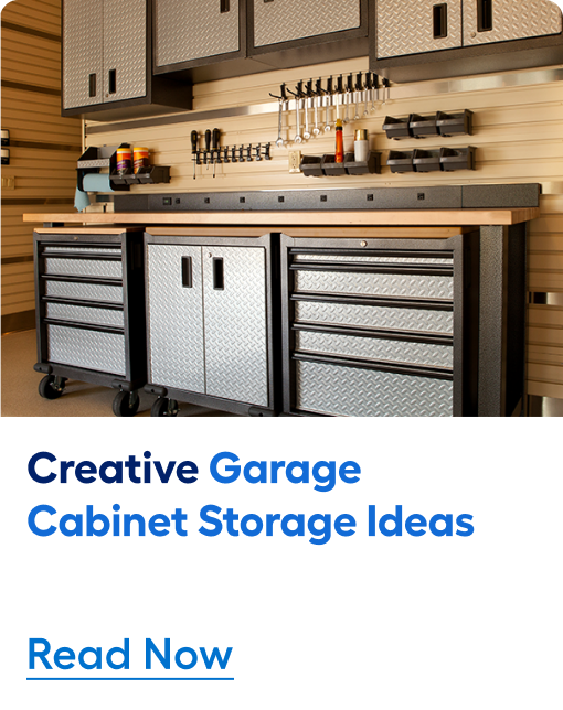 Creative Garage Cabinet Storage Ideas. Read now.
