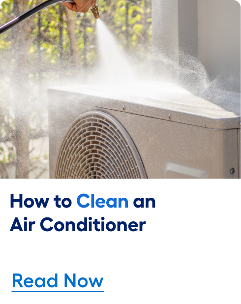 How to clean an air conditioner. Read now. 	