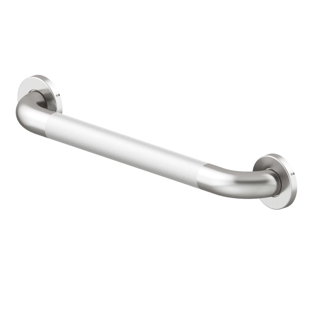 Concealed Peened 18-in Stainless Steel Wall mount ADA Compliant Grab Bar ( 500-lb Weight Capacity )