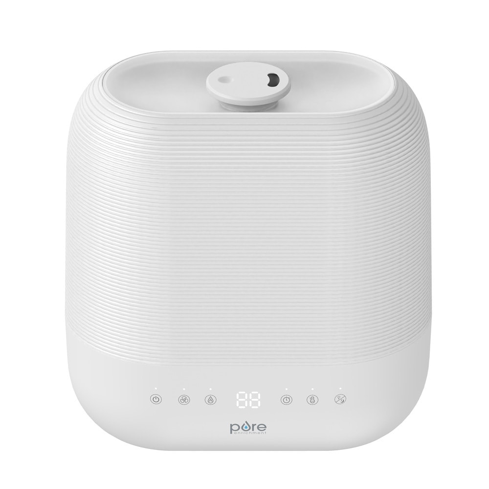 Pure Enrichment Cool mist/Warm mist Medium Room Tabletop Humidifier - White #PEHUTRB2G-W