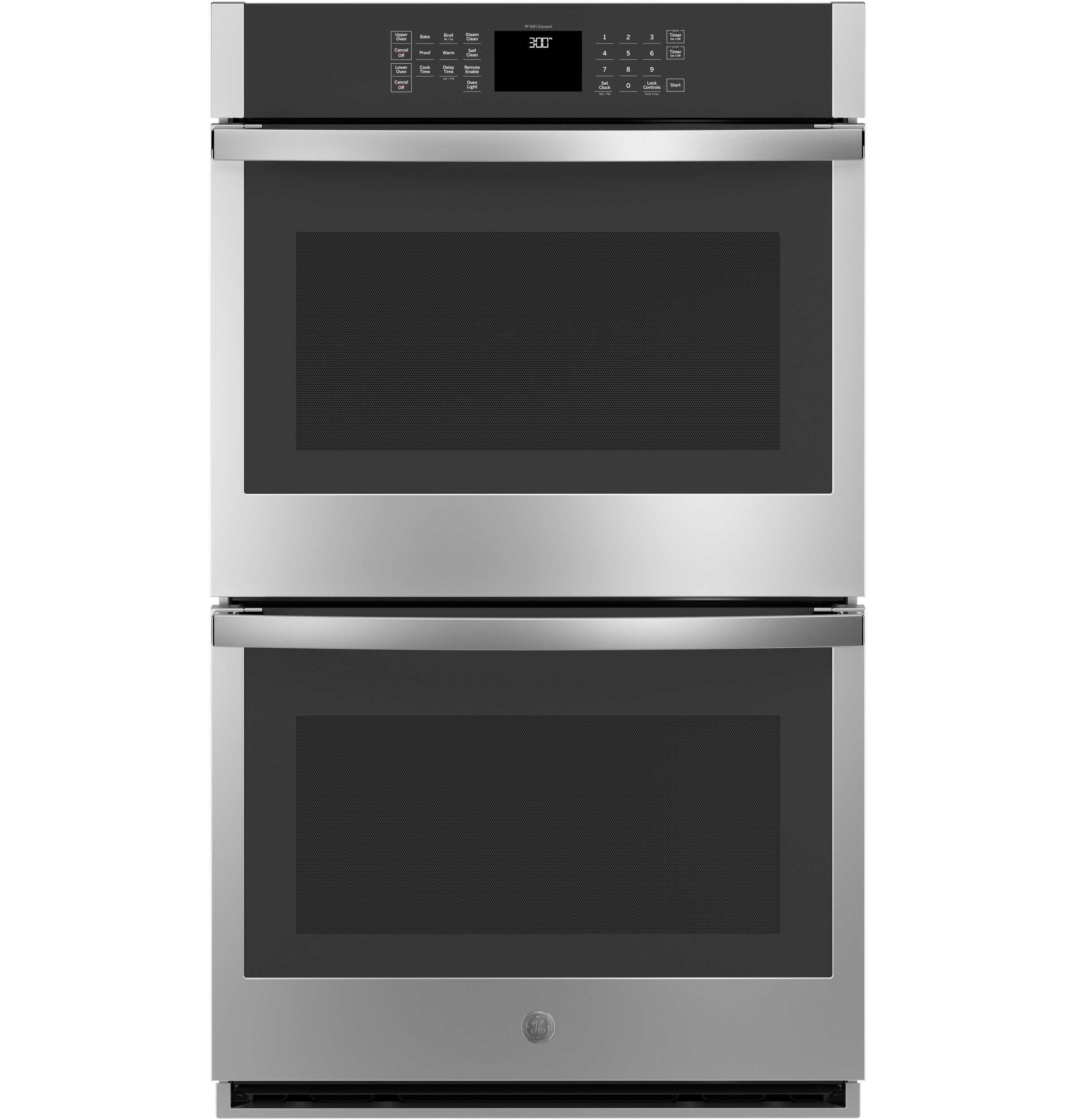30 inch Double Electric Wall Oven Self + Steam Cleaning ( Stainless Steel )