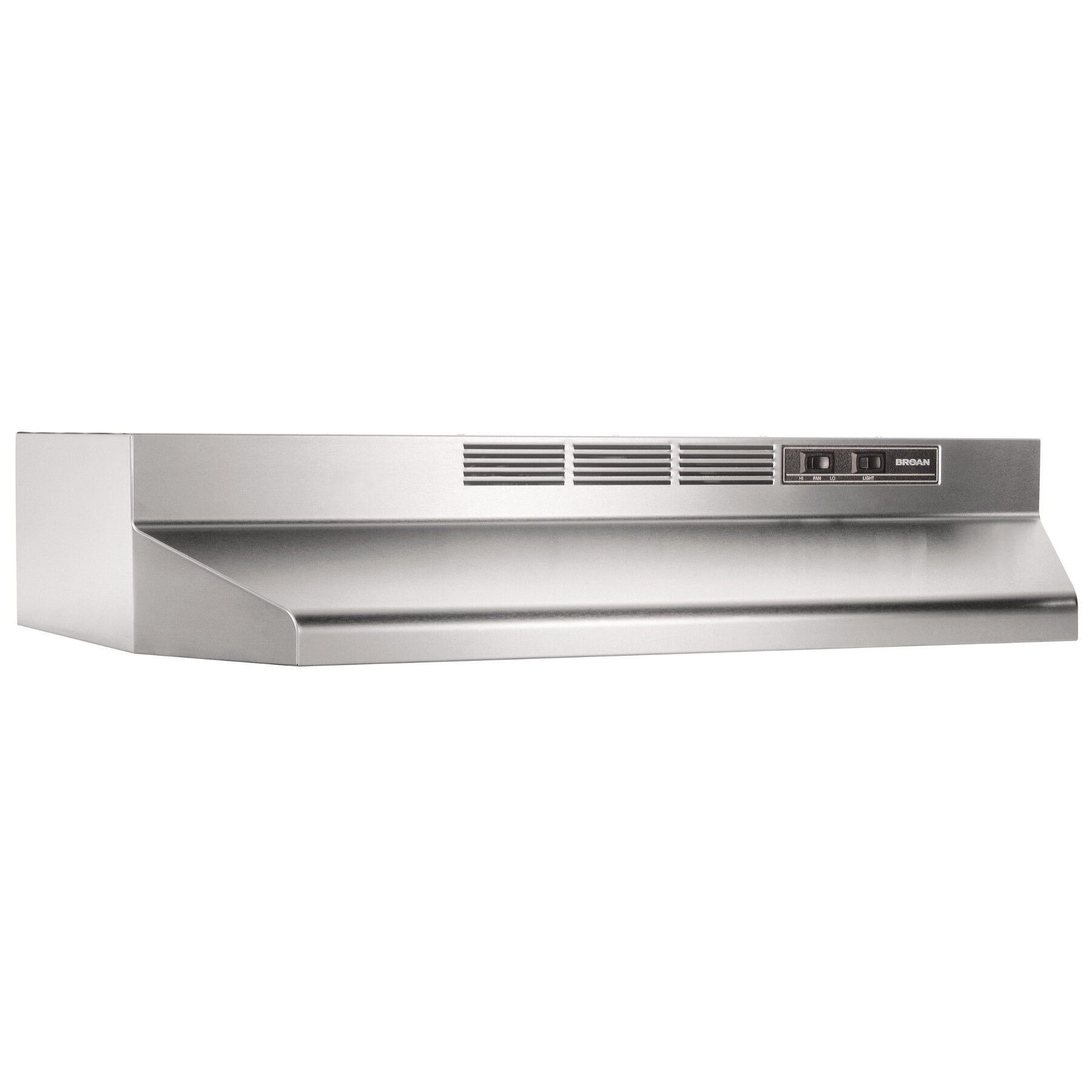 30 inch Ductless Recirculating Stainless Steel Under Cabinet Range Hood with Charcoal Filter