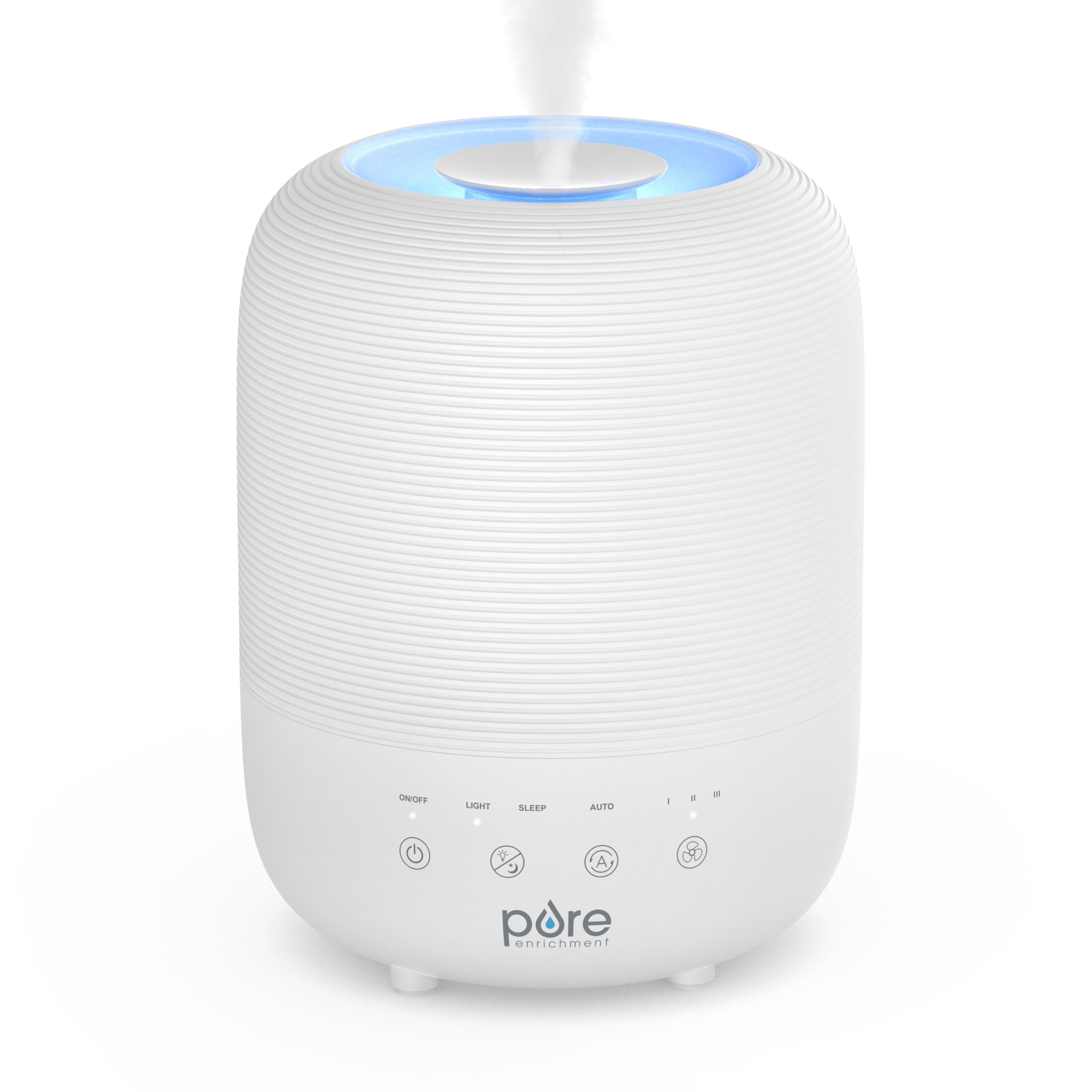 Pure Enrichment Cool mist Medium Room Tabletop Humidifier - White #PEHUTRB-W