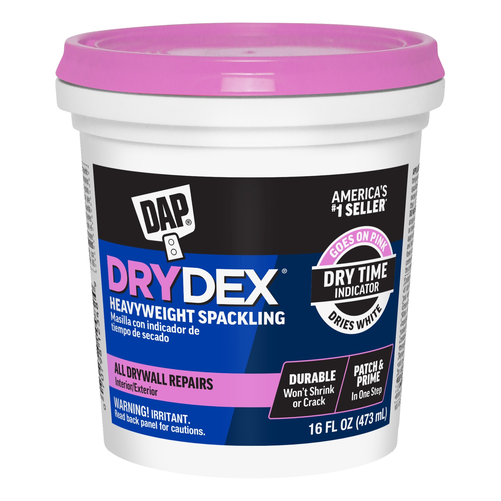 DryDex White Interior/Exterior Color-Changing , Spackling 16 Fluid ounce(s)