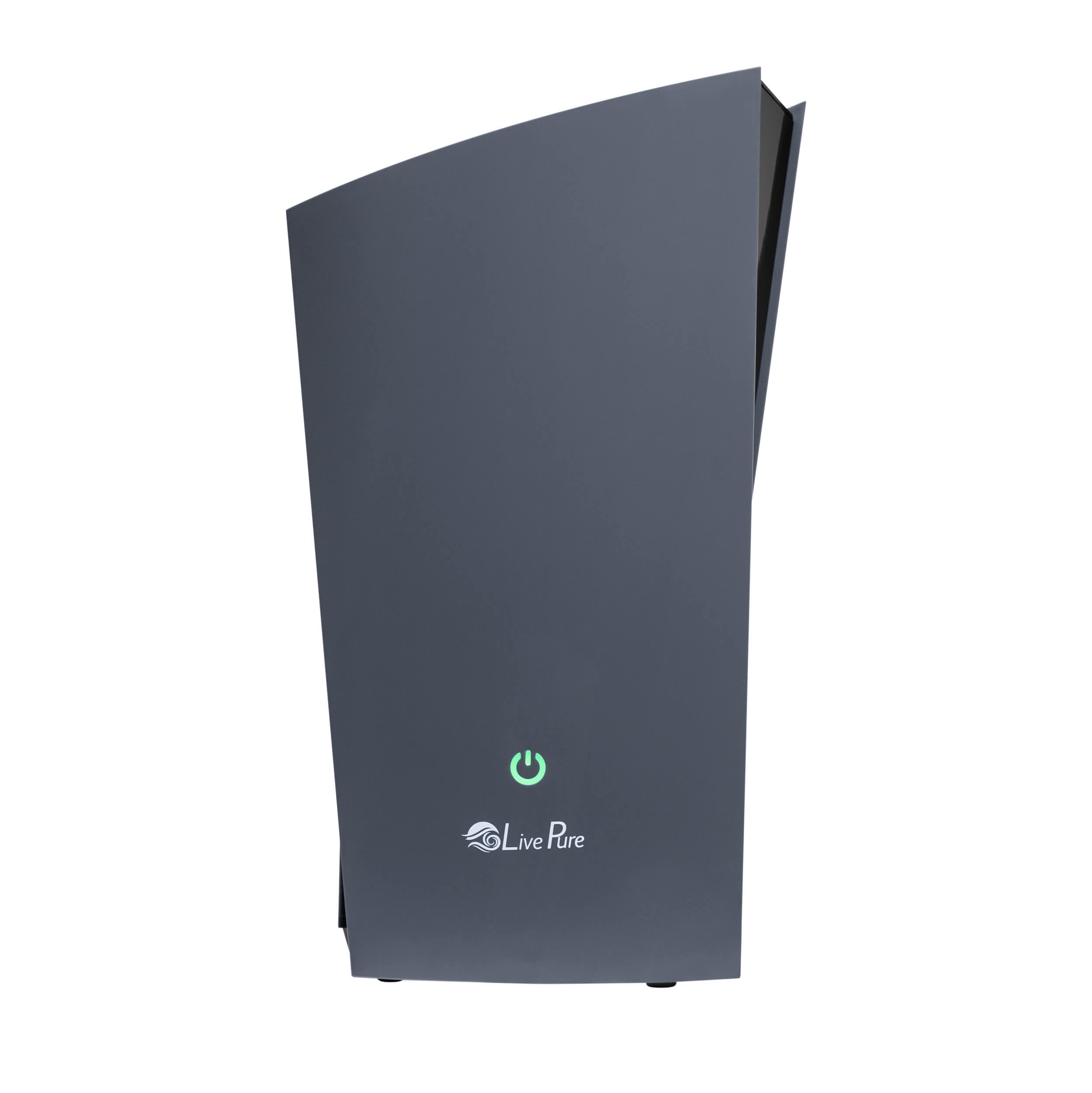 LivePure Ultrasonic Cool Mist Humidifier .58 Gal Capacity and Coverage up to 233 Sq. Ft. - Graphite #LP485HUM-GRA