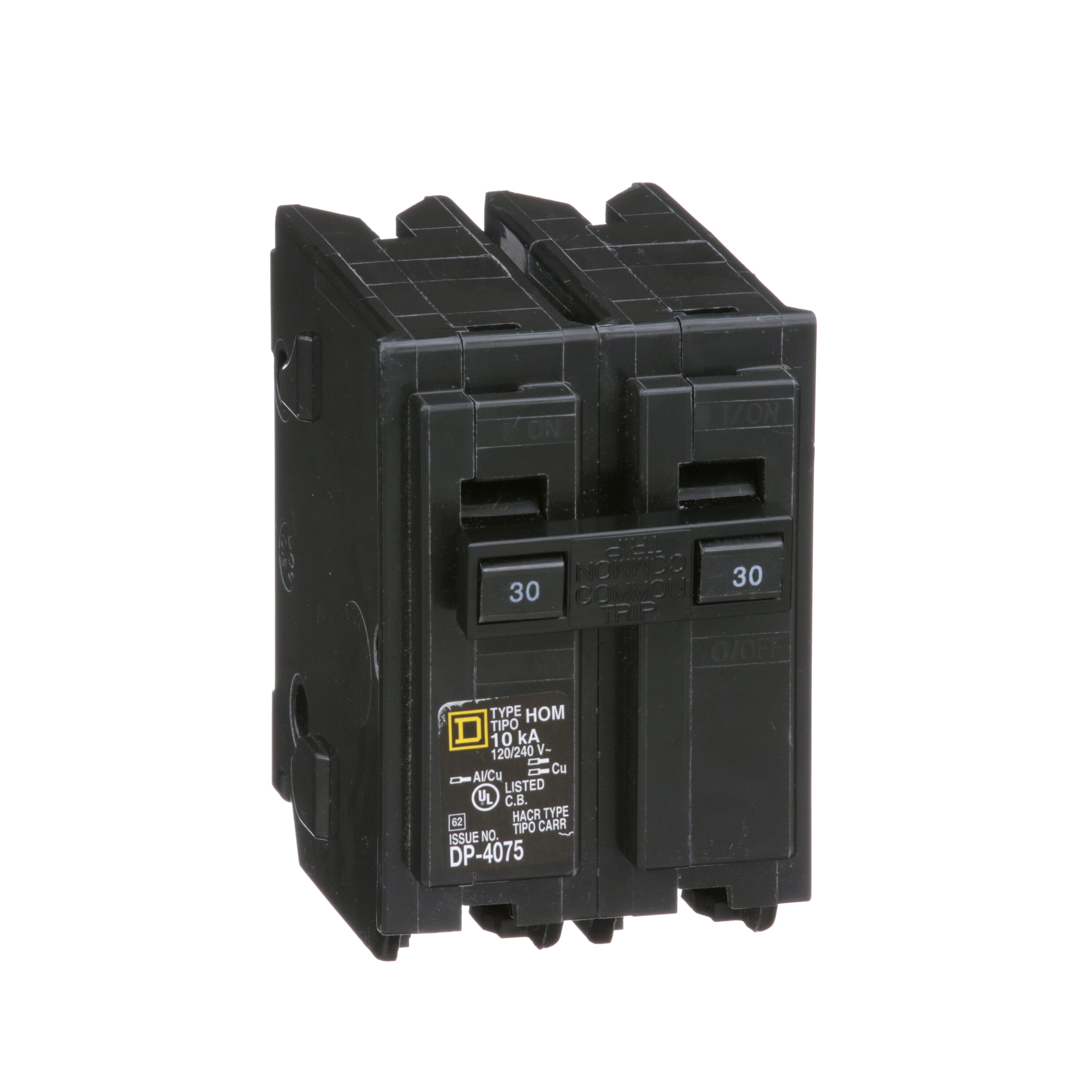 Homeline 30-amp 2 -Pole Standard trip Circuit Breaker