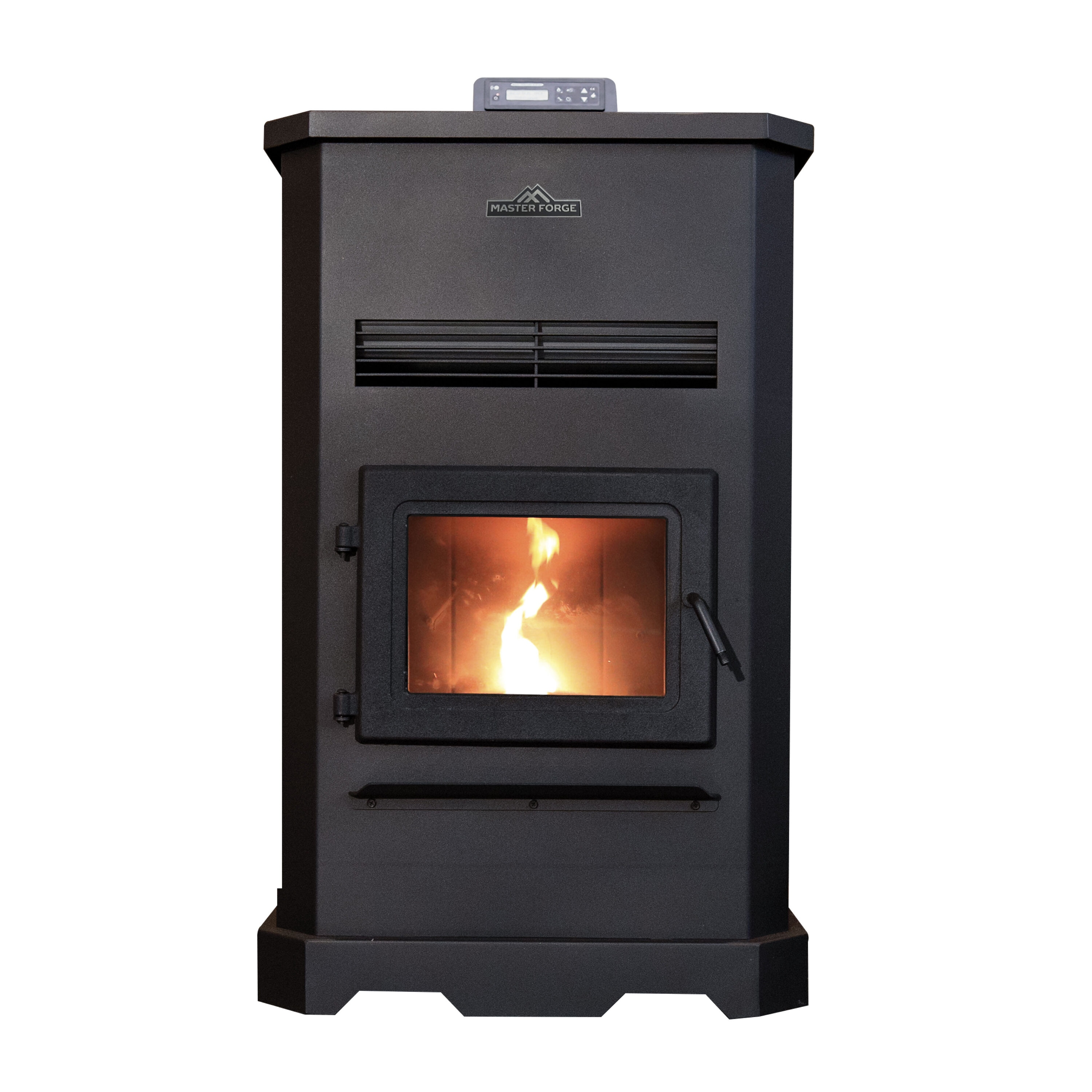 3000-sq ft Pellet stove with 140-lb Hopper (EPA Approved)