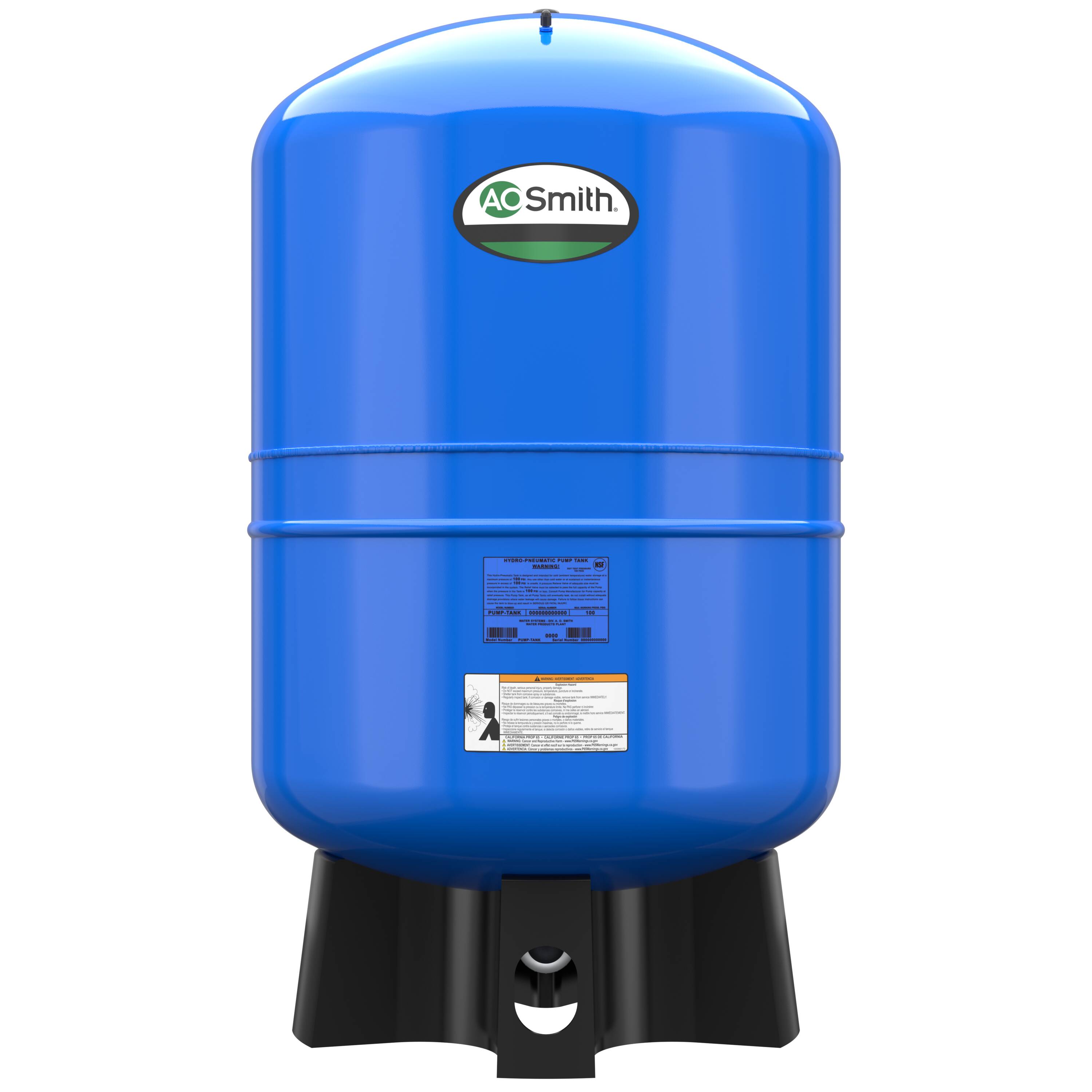 86.0-Gallon Vertical Well Pressure Tank
