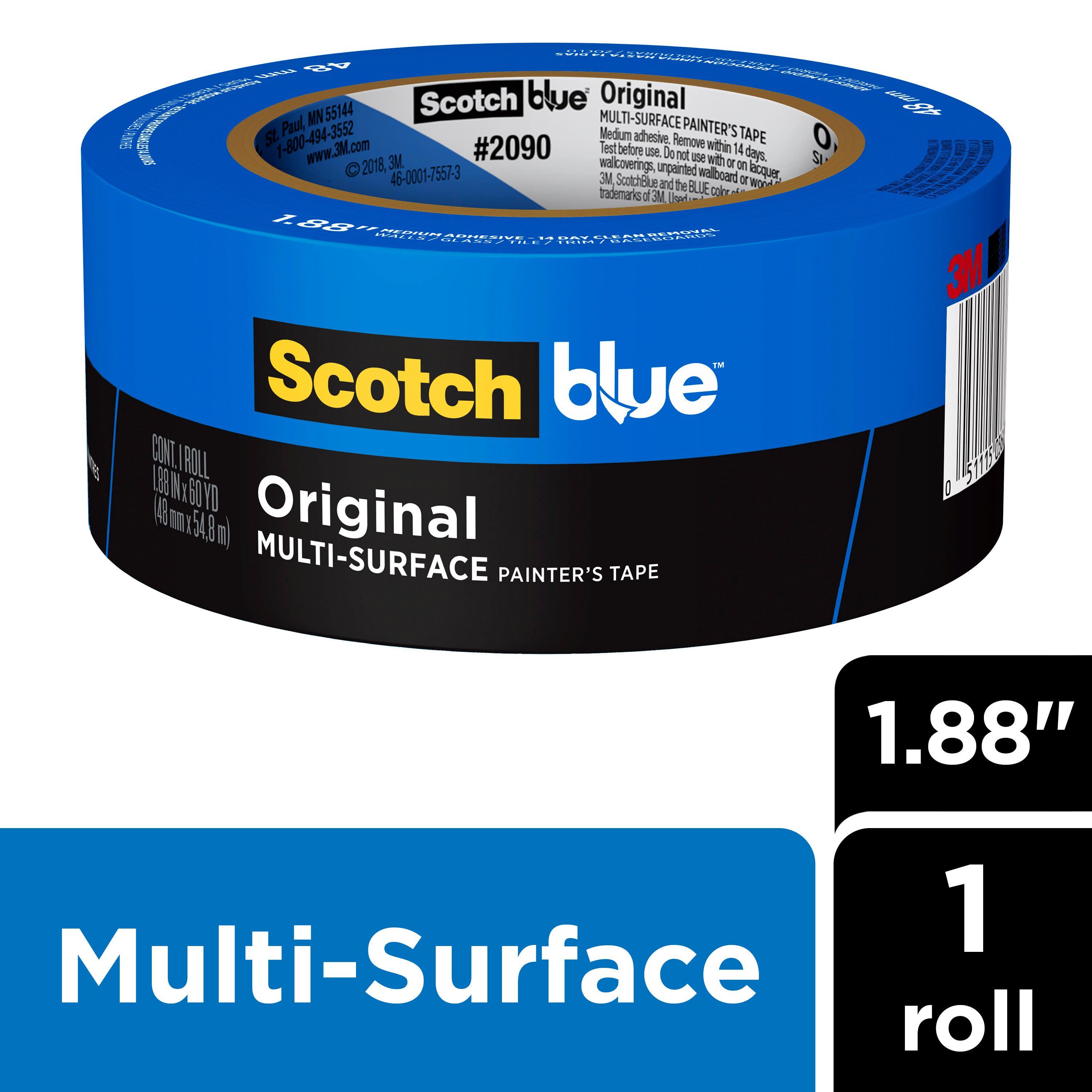 Original Multi-Surface 2090 1.88-in x 60 Yard(s) Painters Tape