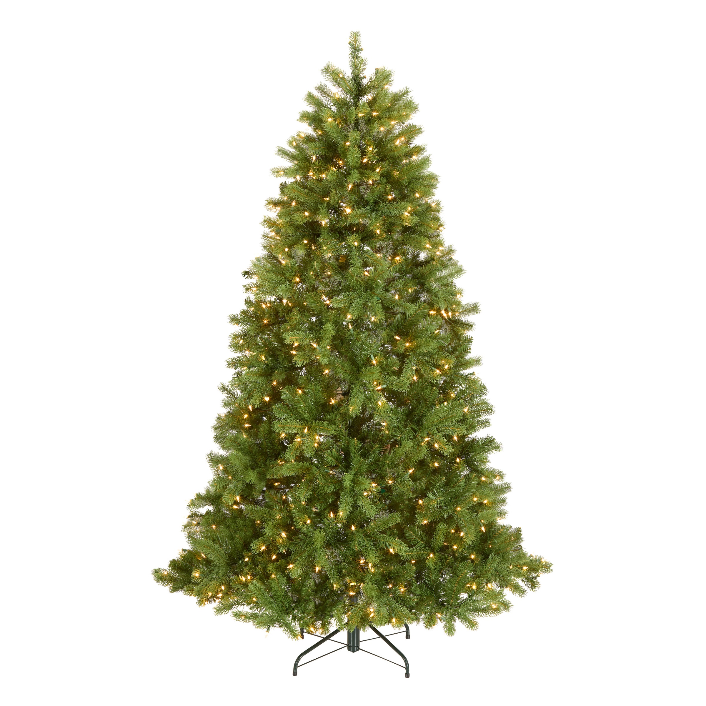 6.5-ft Douglas fir Pre-lit Artificial Christmas Tree with Clear Incandescent Lights