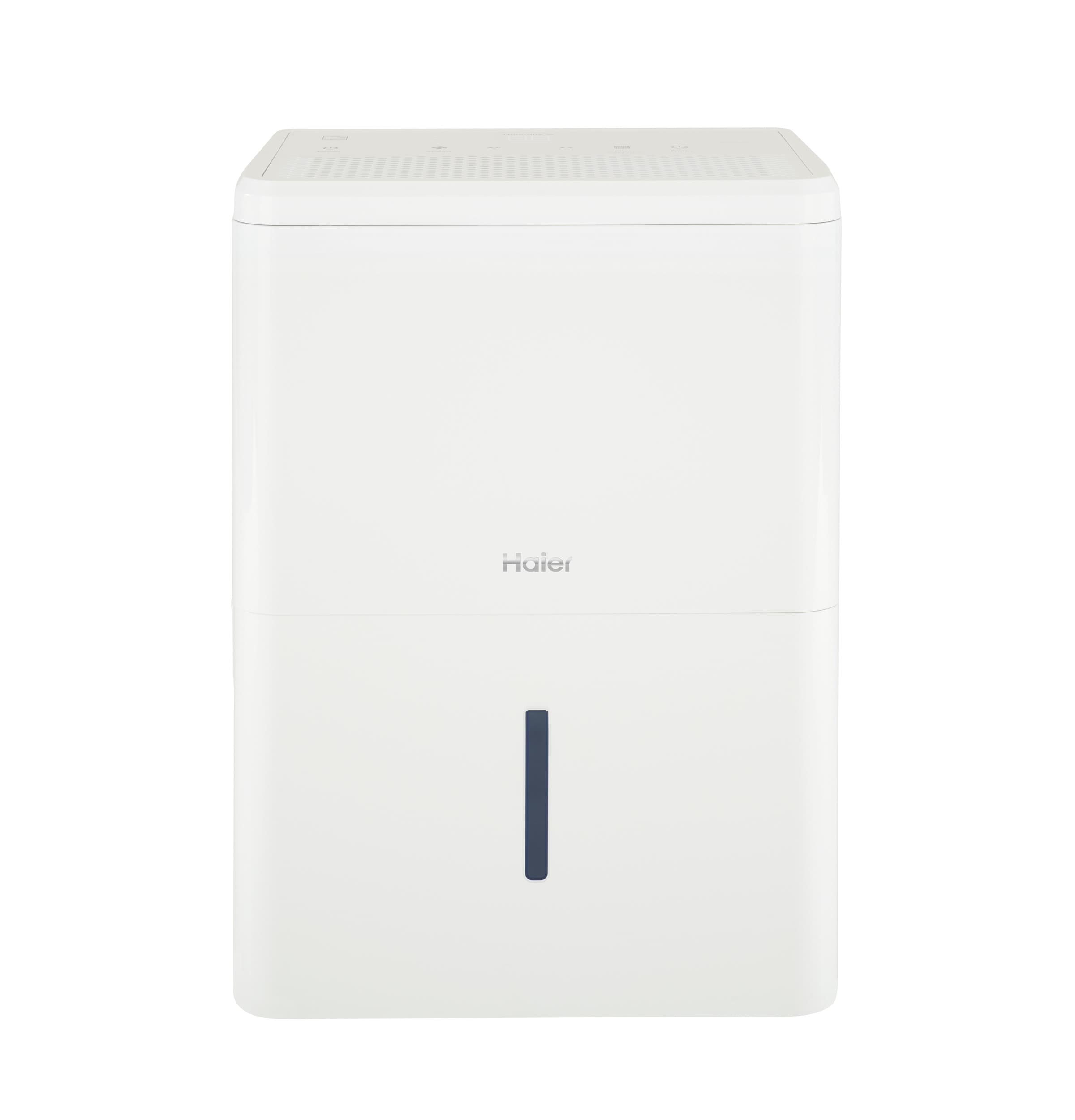 Haier 20 -Pint Medium Room Dehumidifier For Basements , Bathrooms , Crawlspaces White #QDHR20LZ