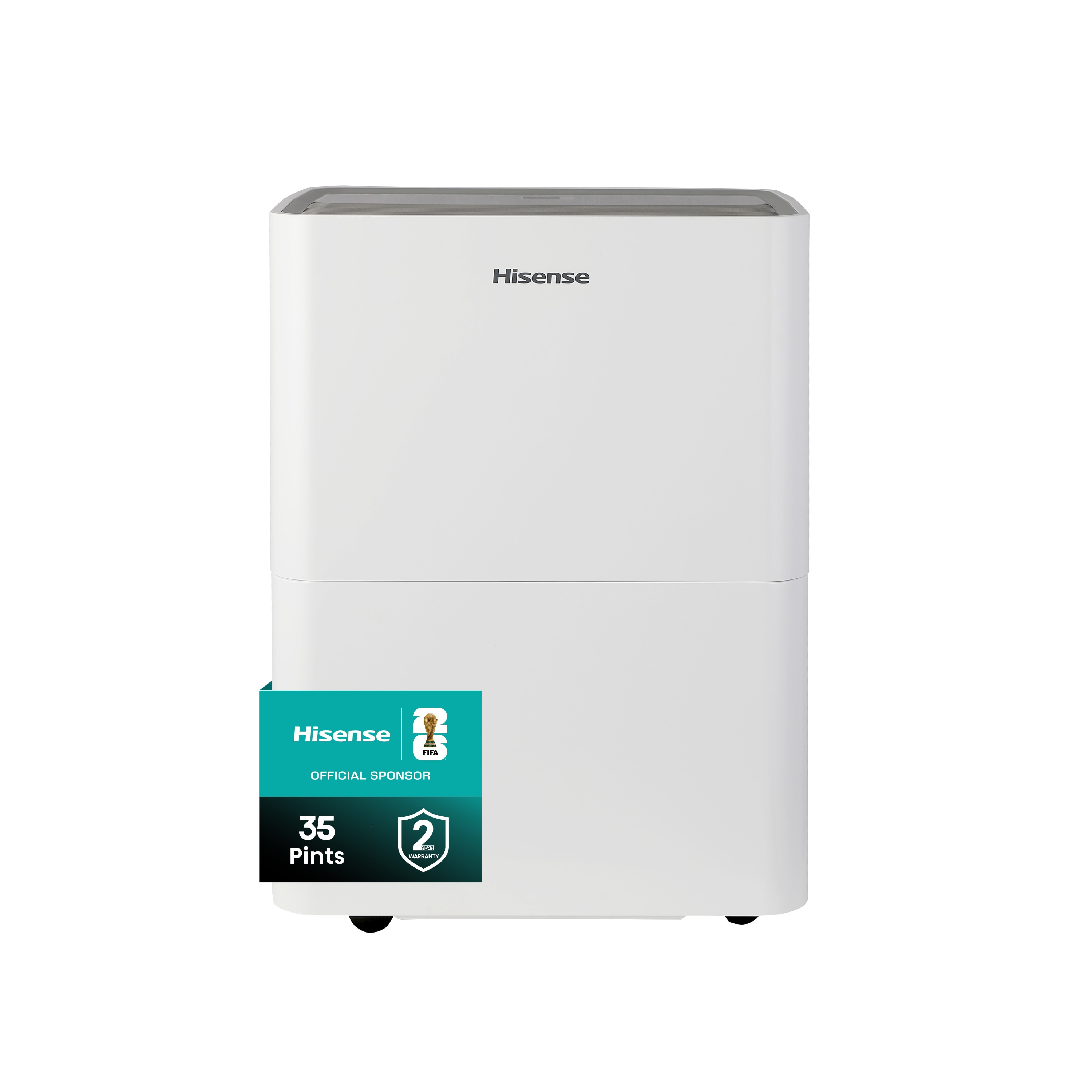 Hisense 35 -Pint Large Room Dehumidifier For Basements , Bathrooms , Crawlspaces , ENERGY STAR Certified White #DH3524K1W