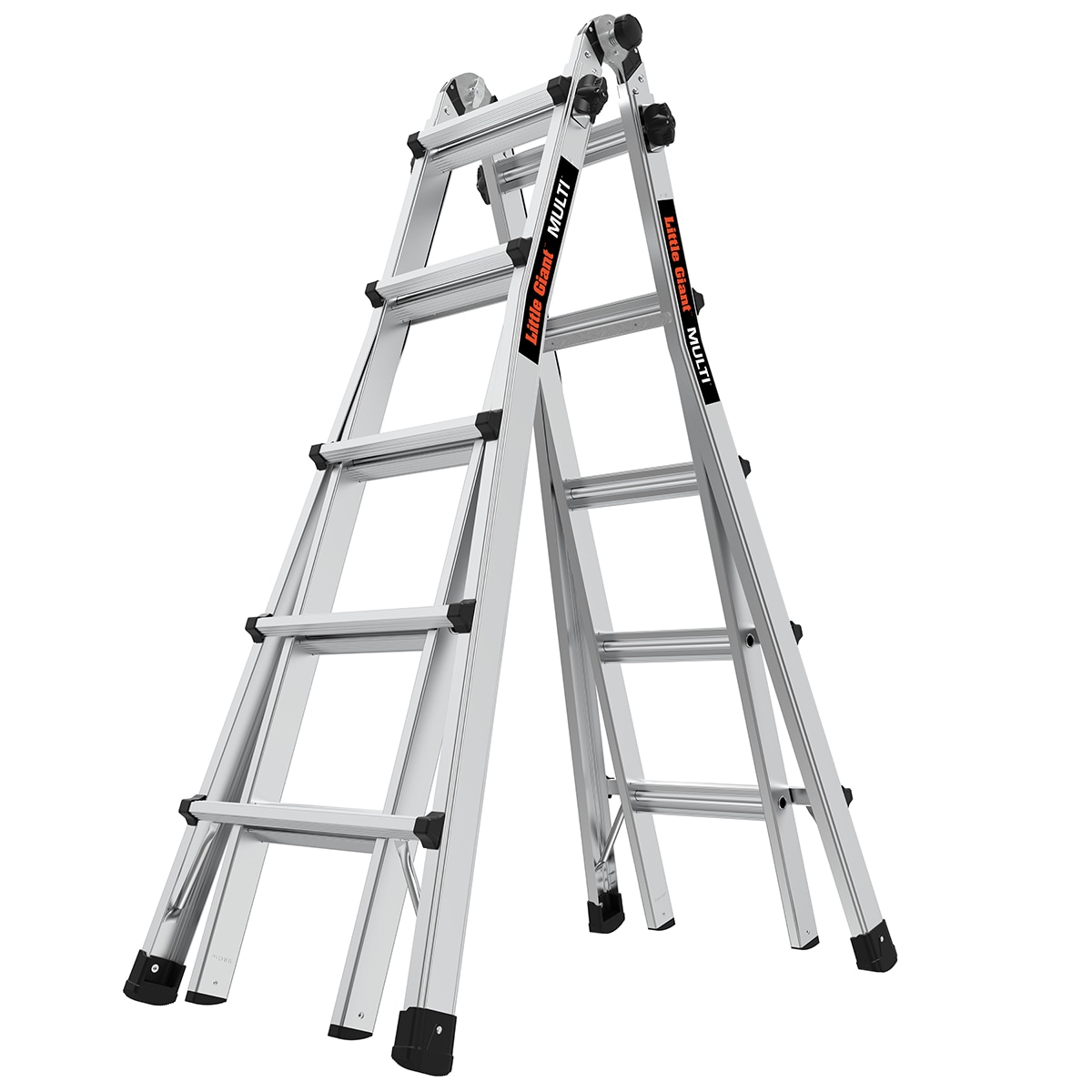 Multi M22, 22-ft Reach Type 1A - 300 lbs. Load Capacity Telescoping Multi-Position Ladder
