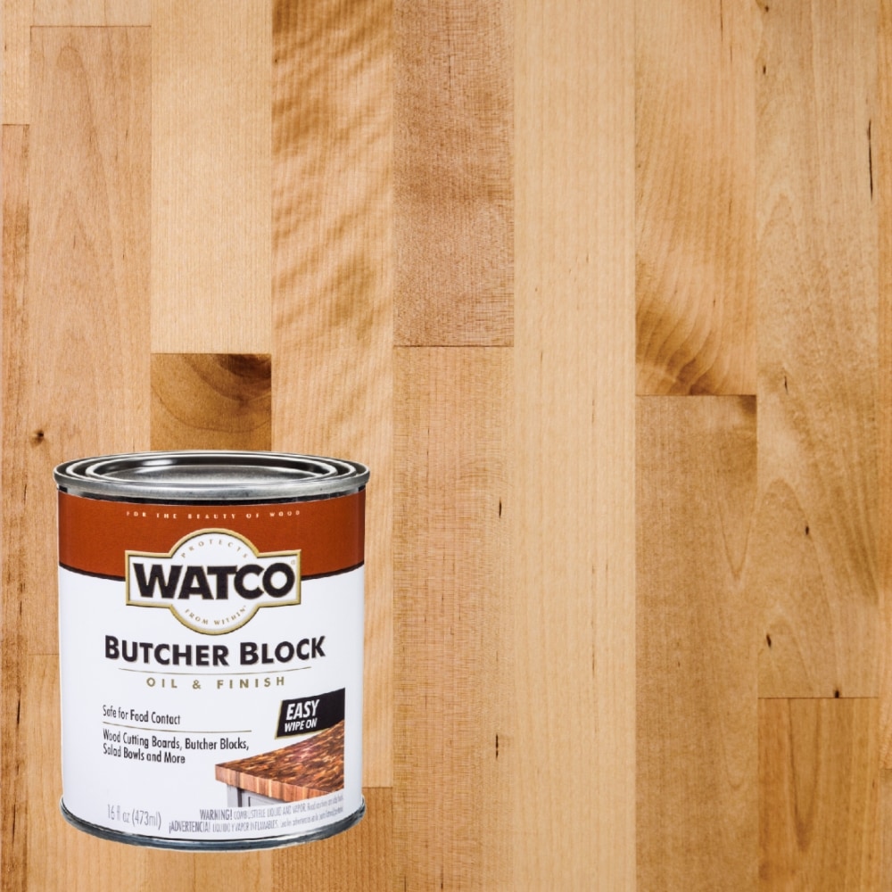 Clear Food-Grade Interior Butcher block oil ( 1-pint )