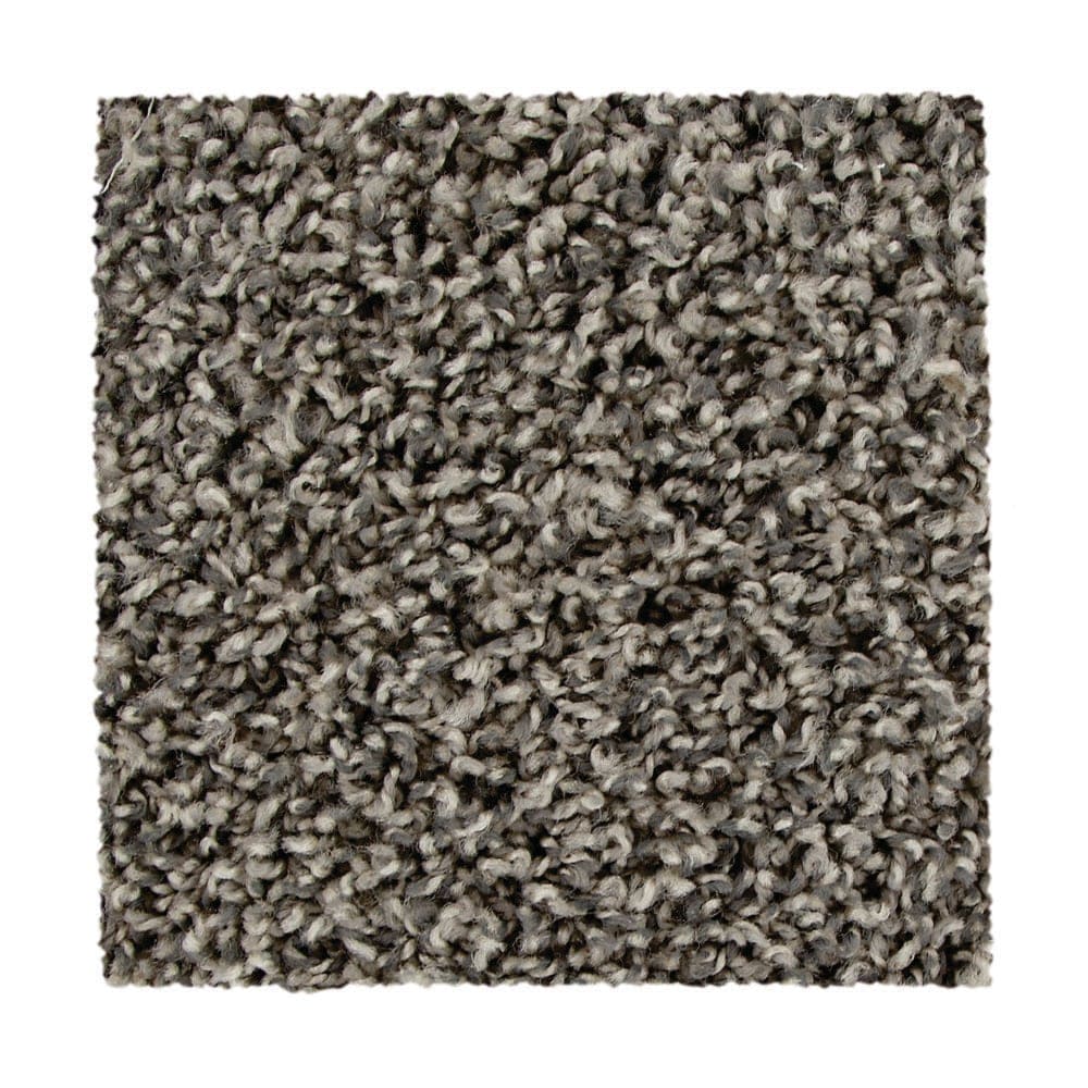 Scorecard Storm Cloud Gray 25-oz sq yard Polyester Textured Indoor Carpet