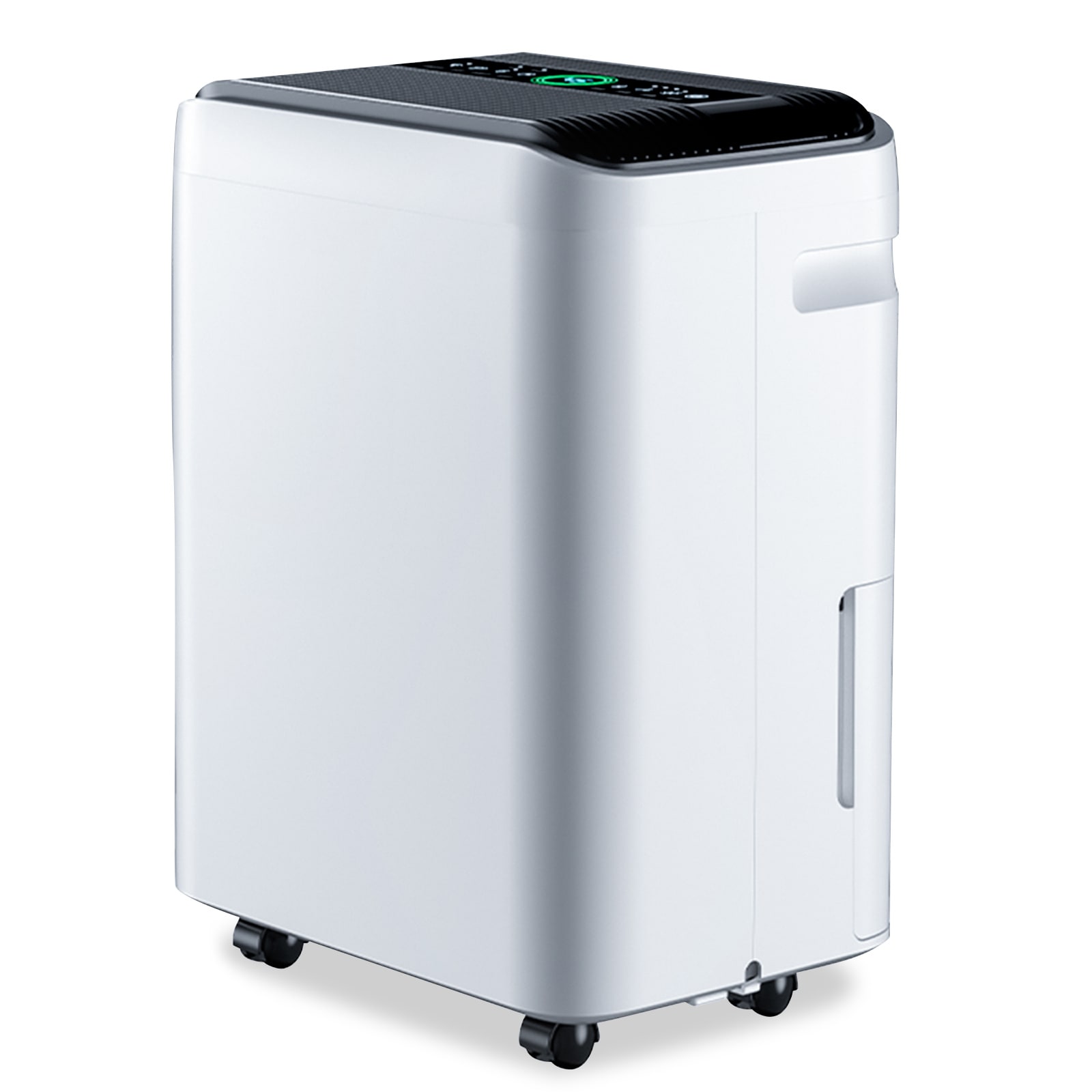 Elexnux 50 -Pint Large Room Dehumidifier For Basements , Bathrooms , White #GTN-0L20-D025C