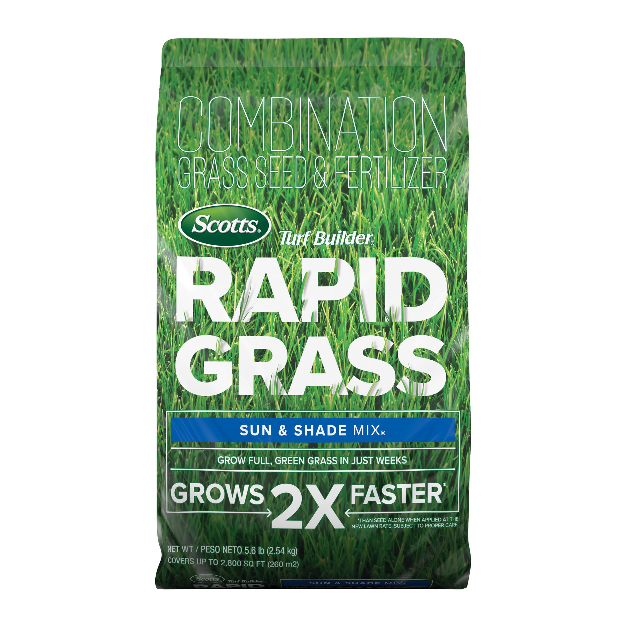 Turf Builder Rapid Grass Sun Shade 5.6-lb Mixture/Blend Grass Seed