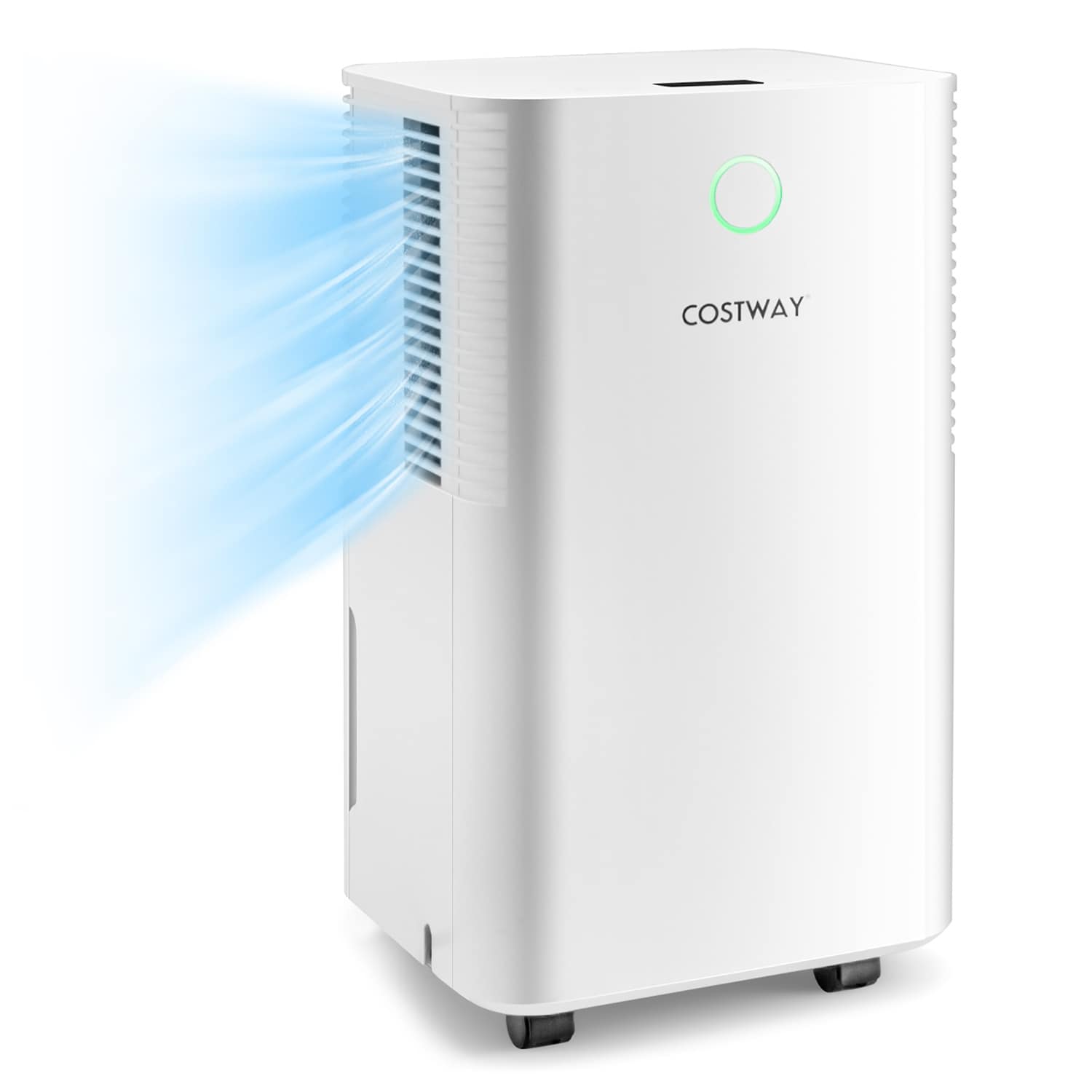Costway 32-Pint Dehumidifier with Auto Defrost and 24H Timer Drain Hose 1750 Square ft Coverage Area #CSHY005061