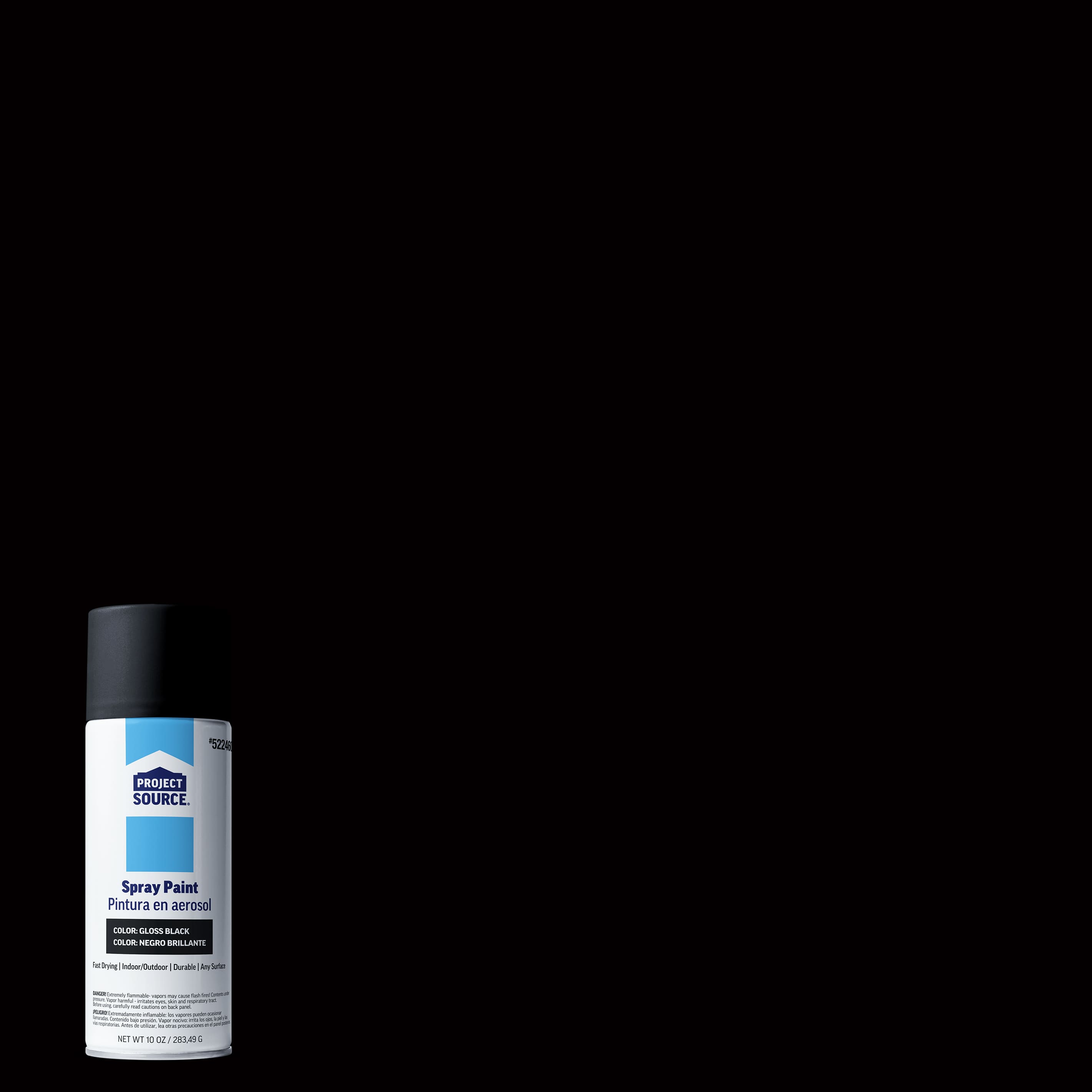 Gloss BLACK/GLOSS Spray paint ( NET WT. 10-oz )