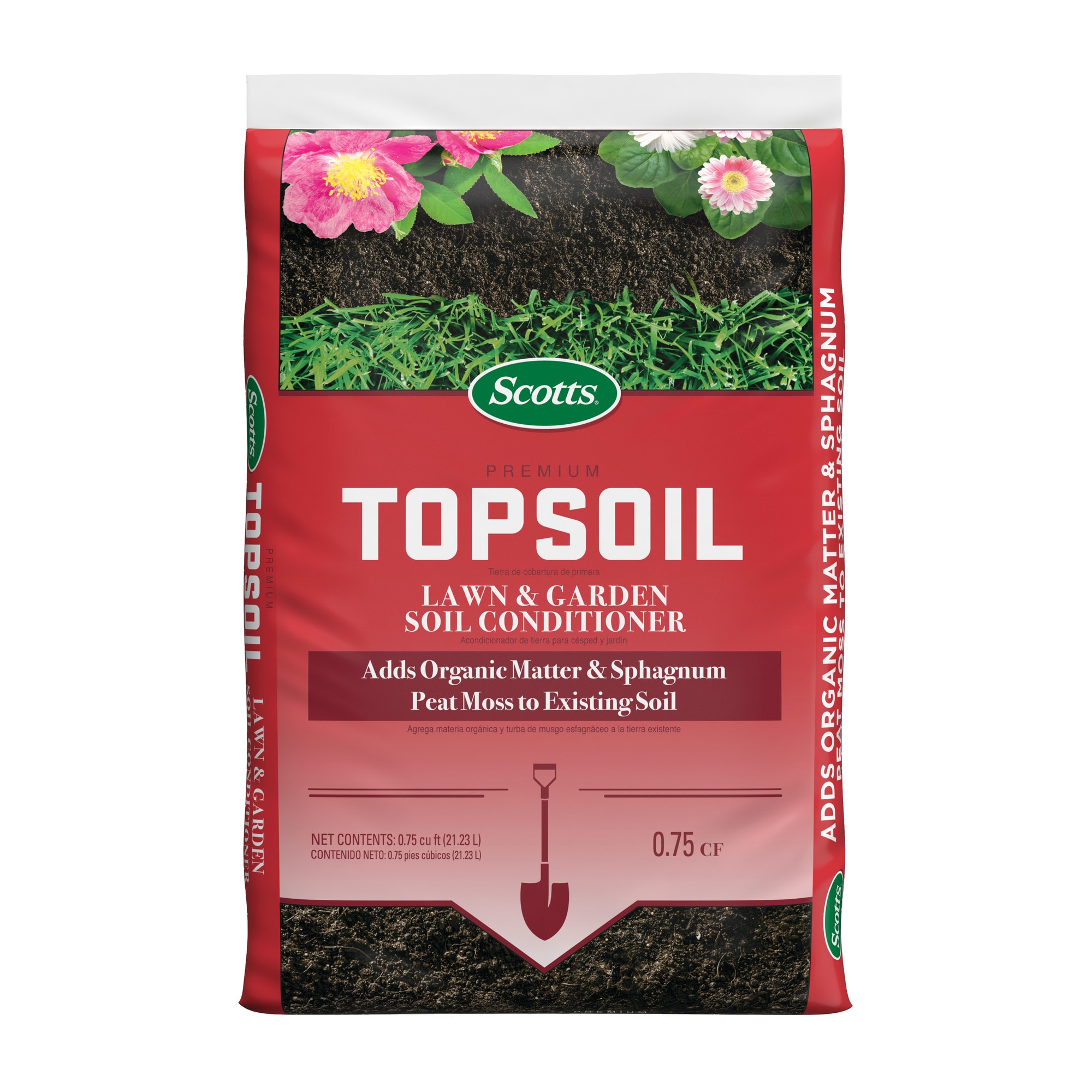 Premium Lawn and Garden 0.75 Cubic feet All-purpose Top soil