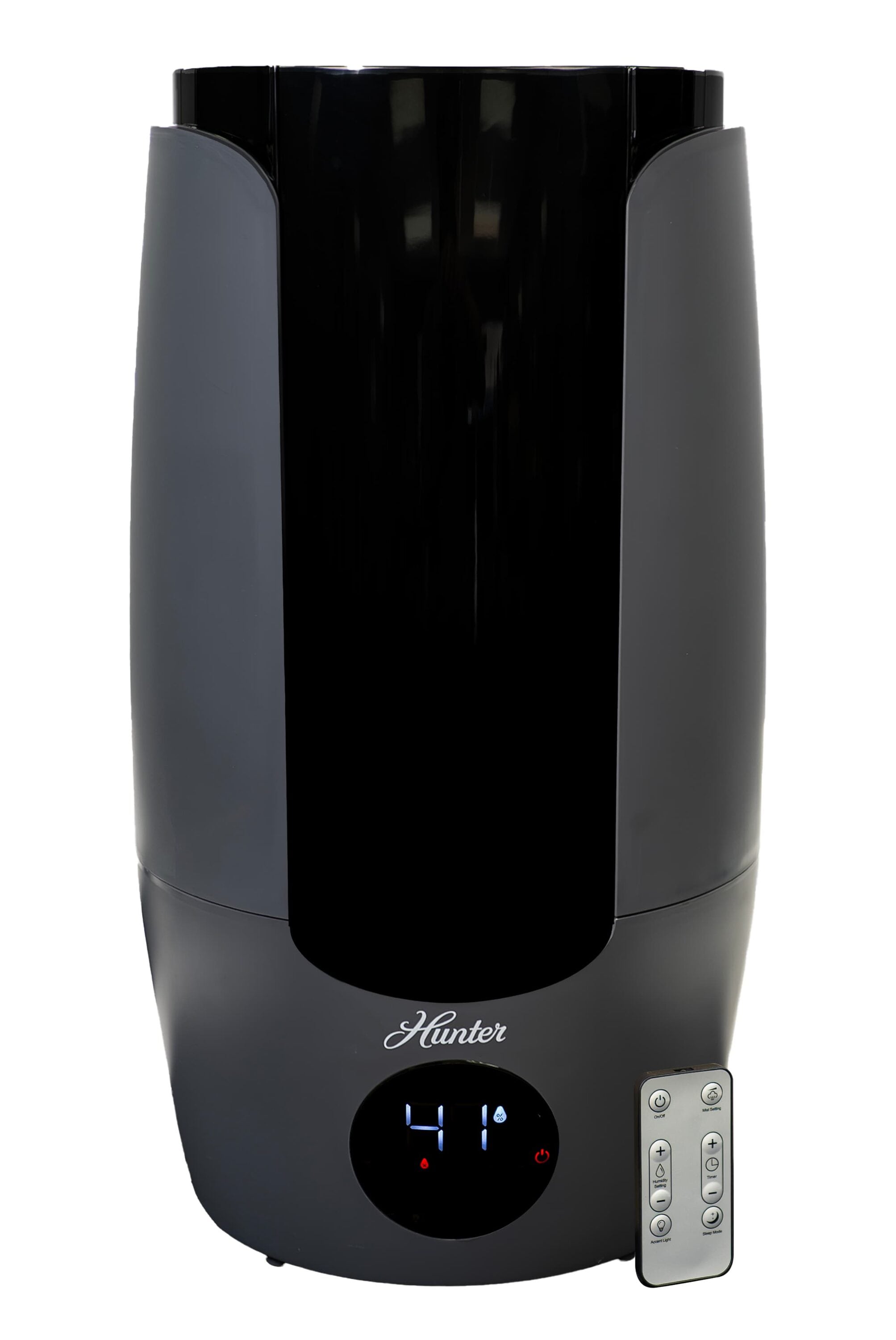 Hunter Aspire Ultrasonic Humidifier 2.19 Gal Capacity and Coverage up to 757 Sq. Ft. - Graphite #HHU400-GRA