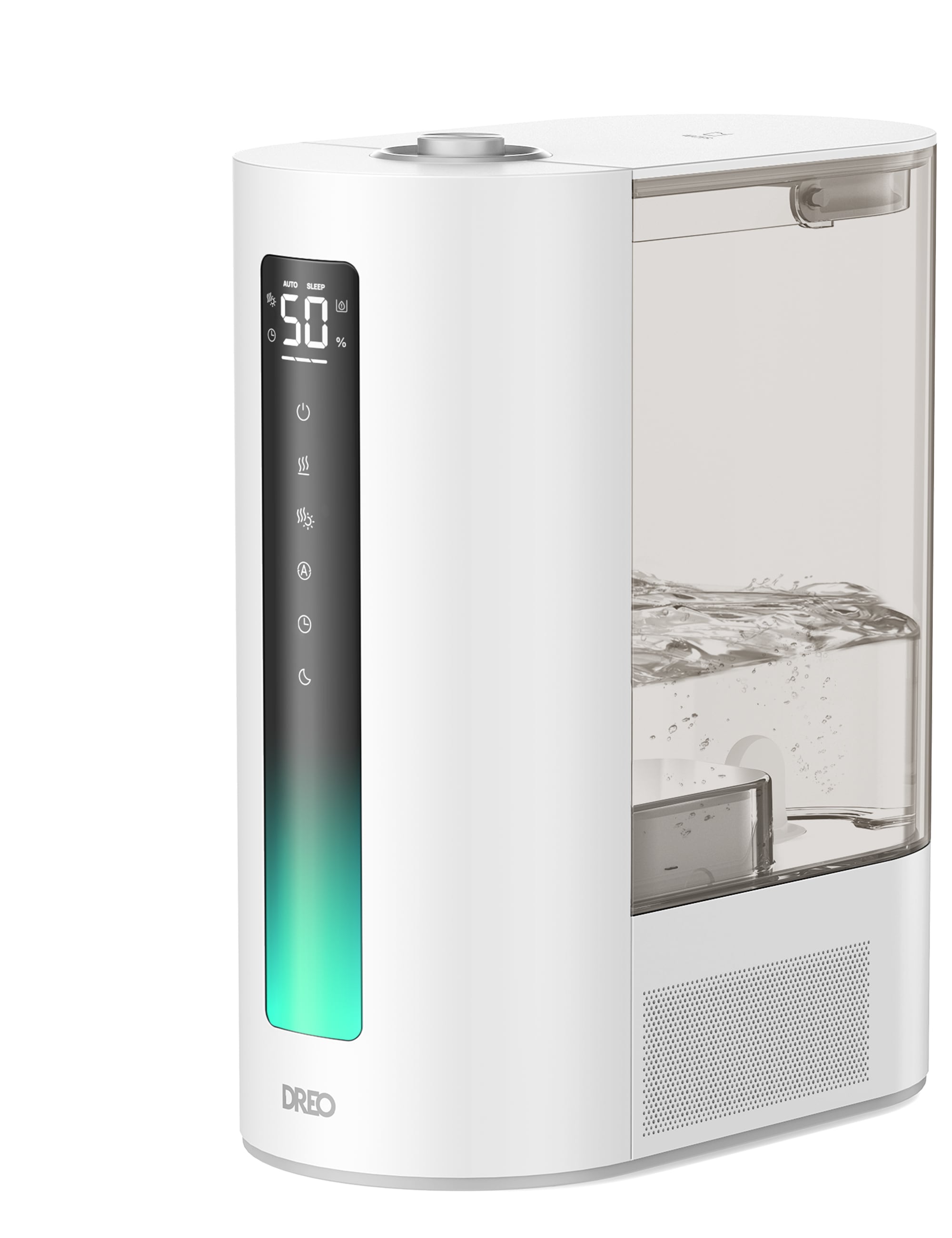 DREO Cool mist/Warm mist Medium Room Tabletop Humidifier - White #DR-HHM003