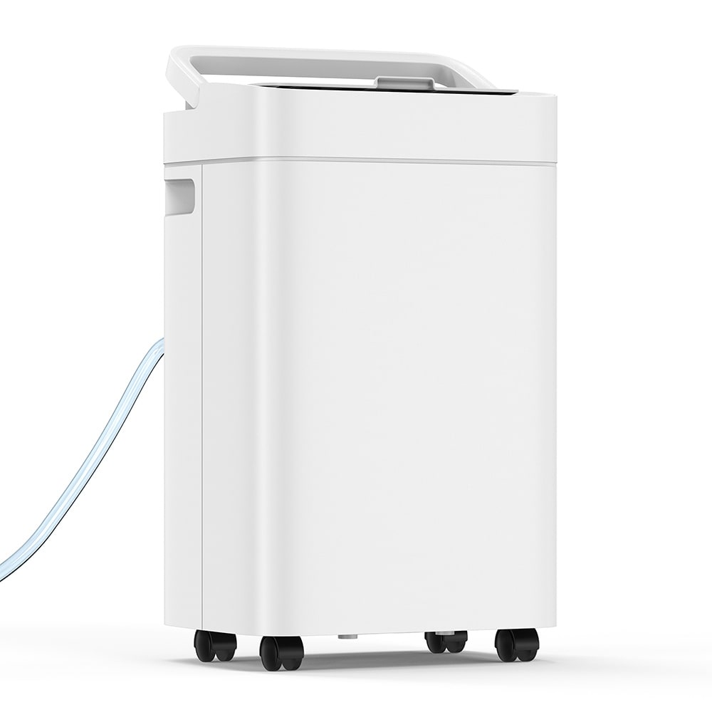 Elexnux 35 -Pint Large Room Dehumidifier For Basements , Bathrooms , White #GTN-OL12-D031A