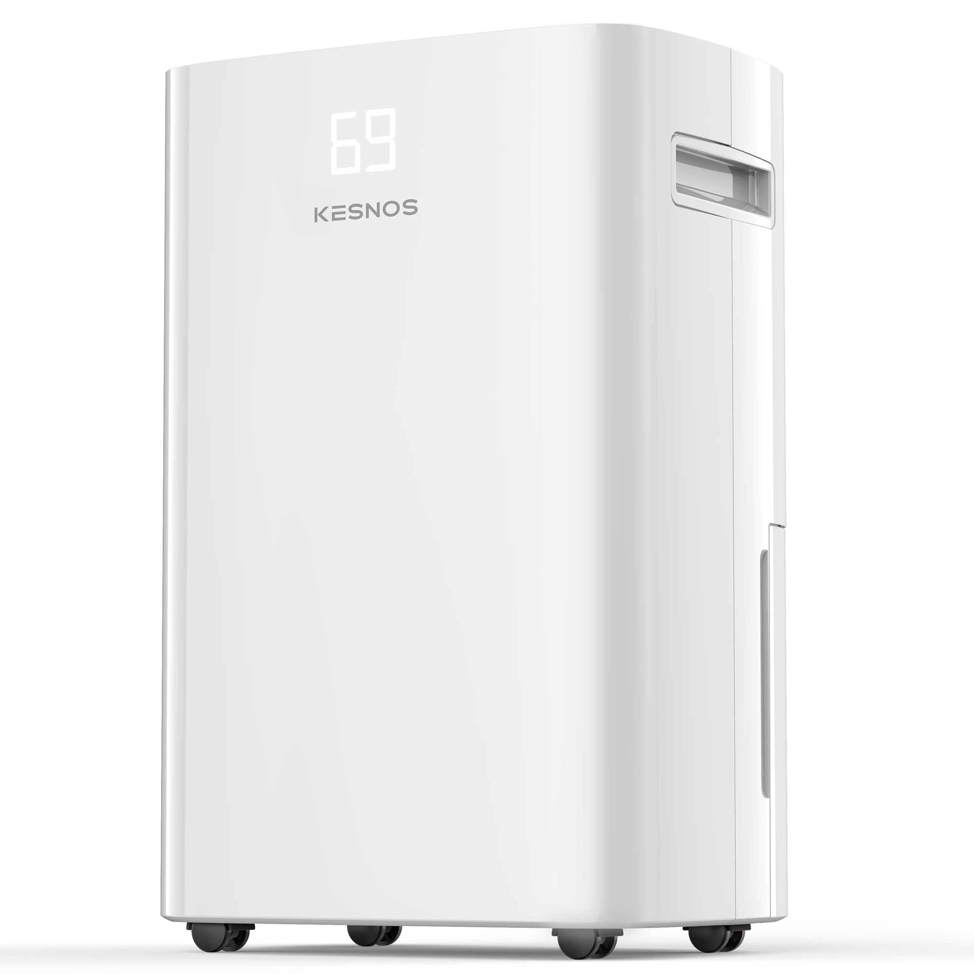 KESNOS 100 -Pint Large Room Dehumidifier For Basements , Bathrooms , White #10A-PD