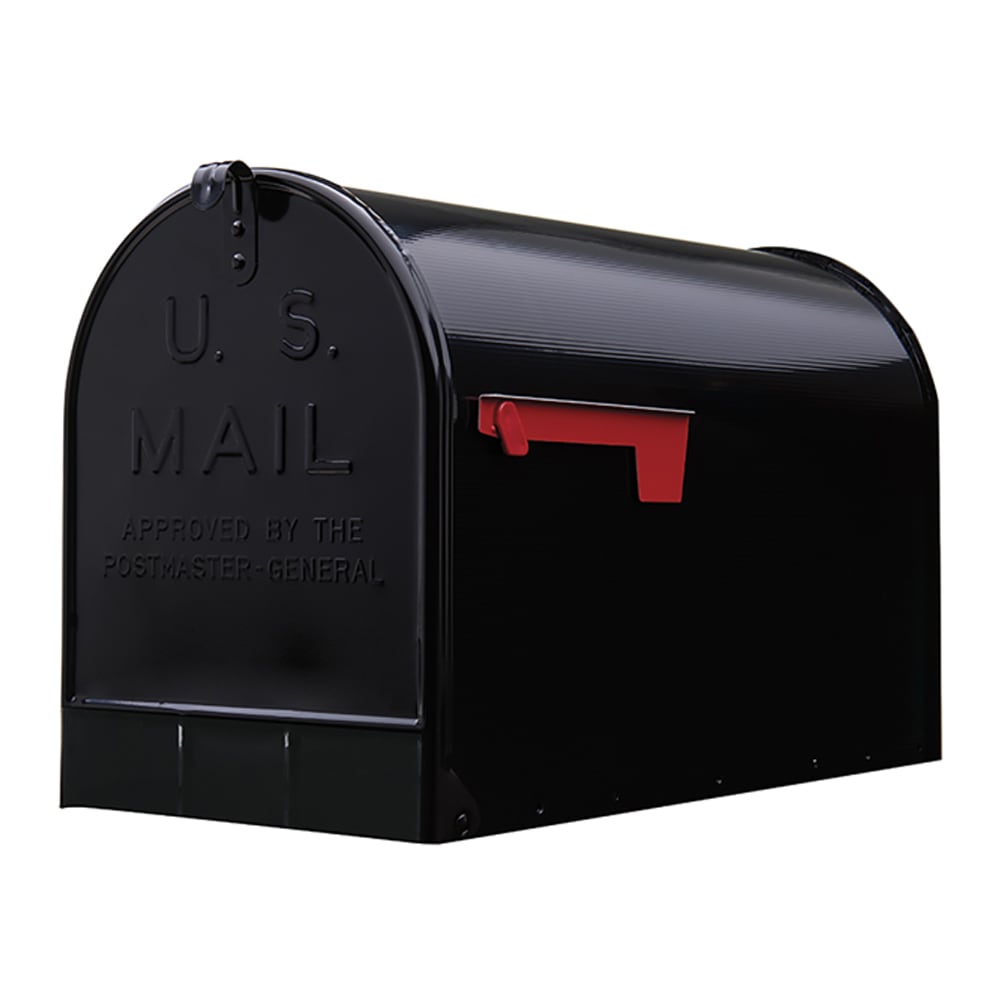 Stanley Metal Extra Large Mailbox Black