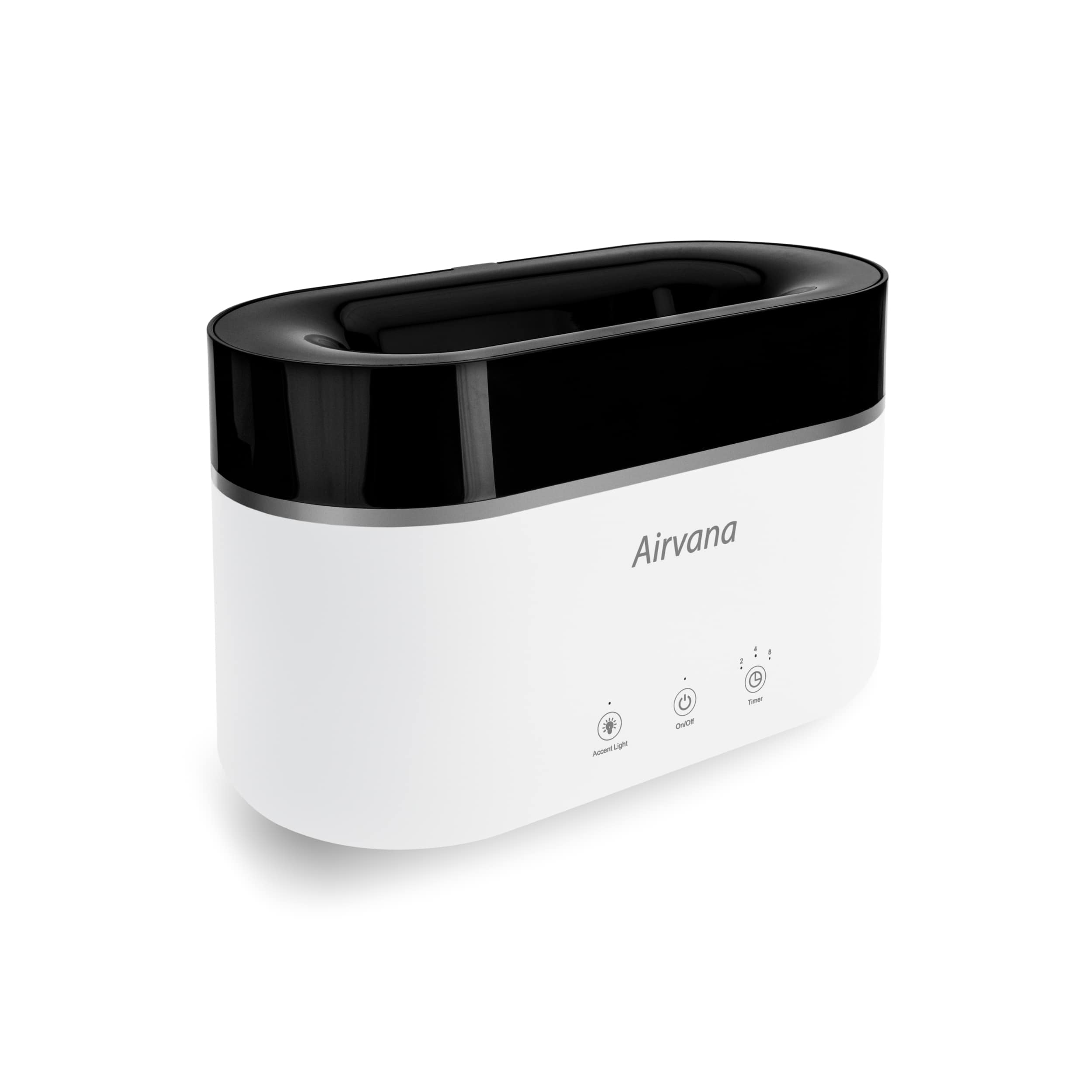 Airvana AquaFlame Ultrasonica Humidifier .19 Gal Capacity and Coverage up to 72 Sq. Ft. - White #AV300HUM-WHT
