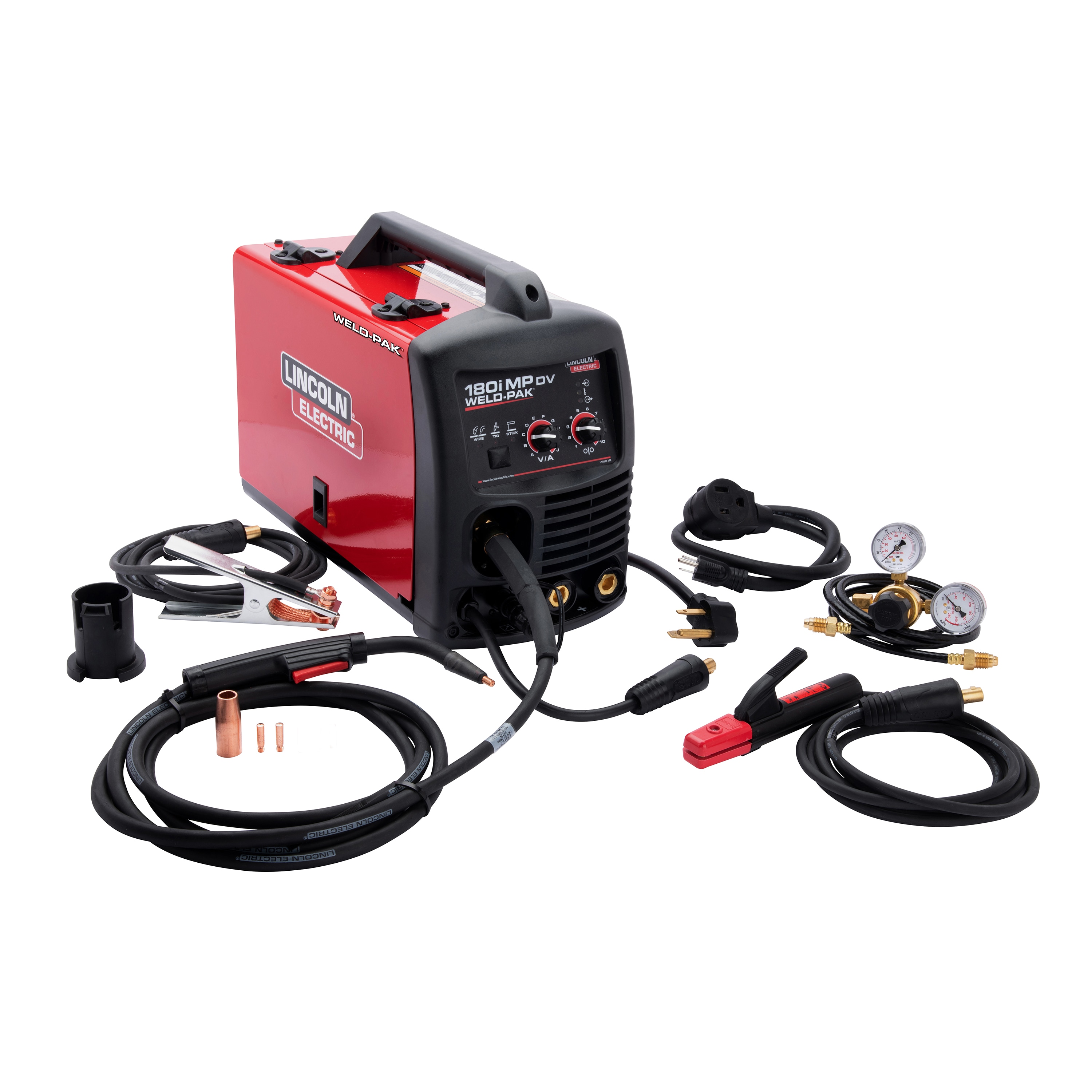 120 or 230 -Volt 180 -Amp Multi-process Wire Feed Welder