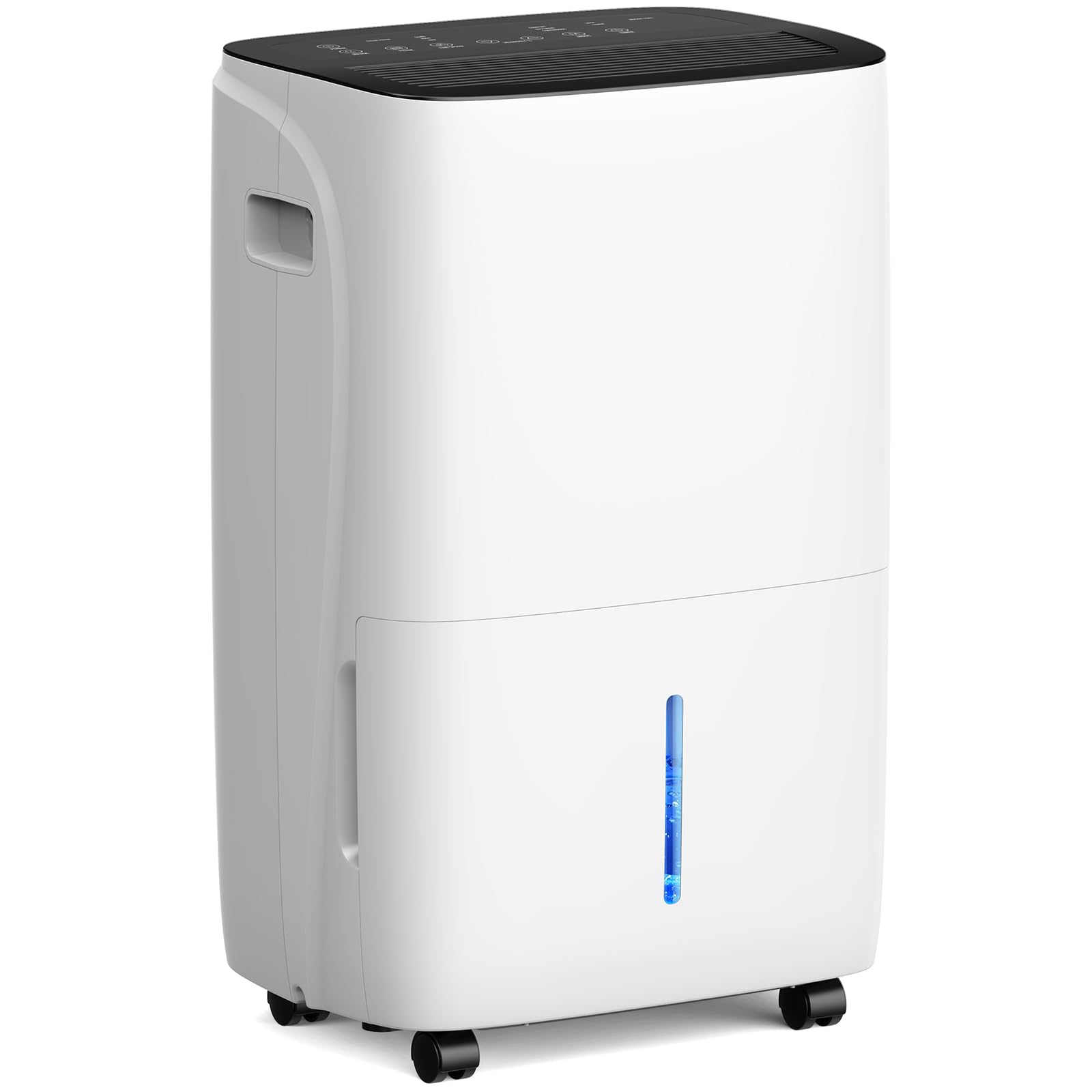COWSAR 50 -Pint Large Room Dehumidifier For Basements , Bathrooms , Crawlspaces White #LSDH4250E