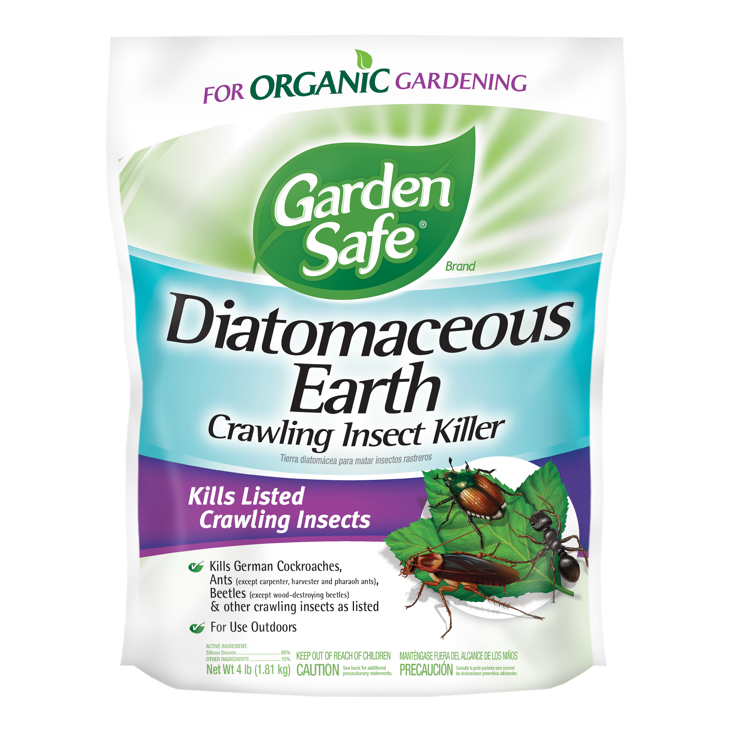 Diatomaceous Earth Crawling 4.0 -lb Insect killer