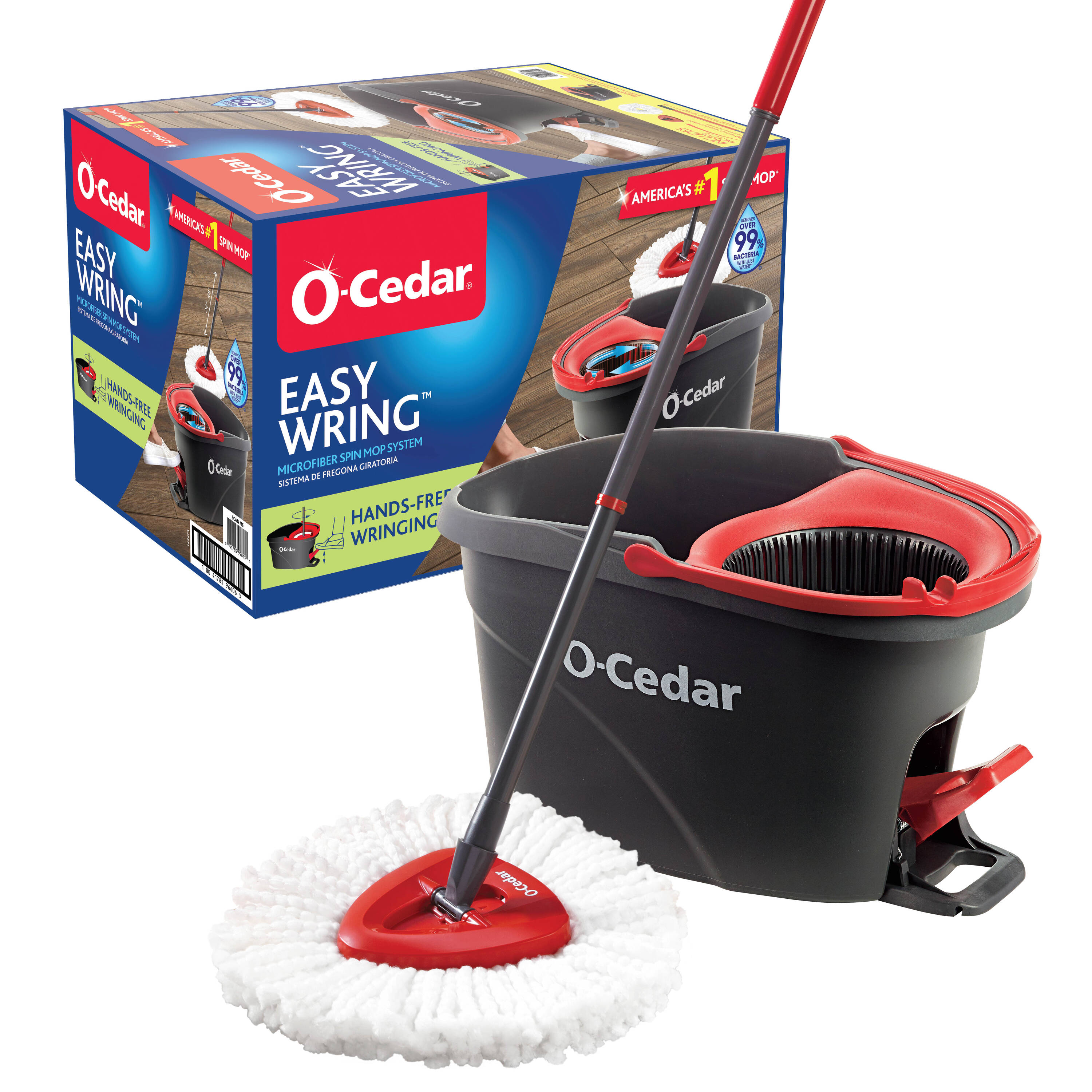 EasyWring Spin Mop With Bucket