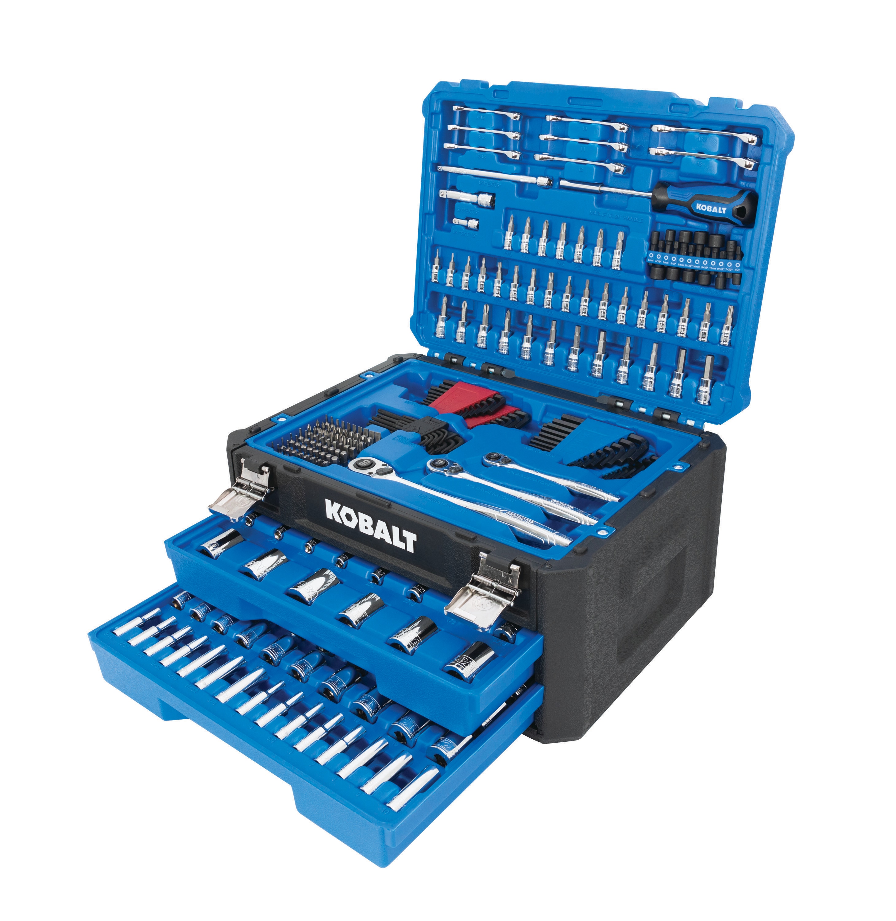 277 -Piece Standard (SAE) and Metric Mechanics Tool Set with Hard Case