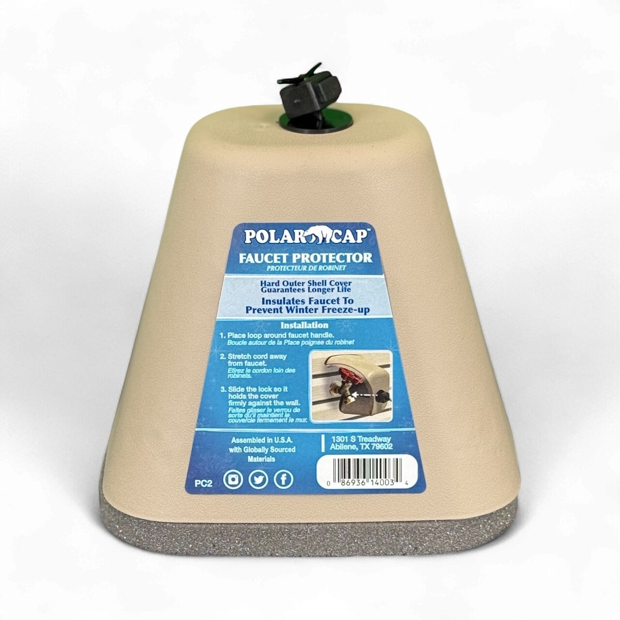 Hard plastic Faucet cover Standard