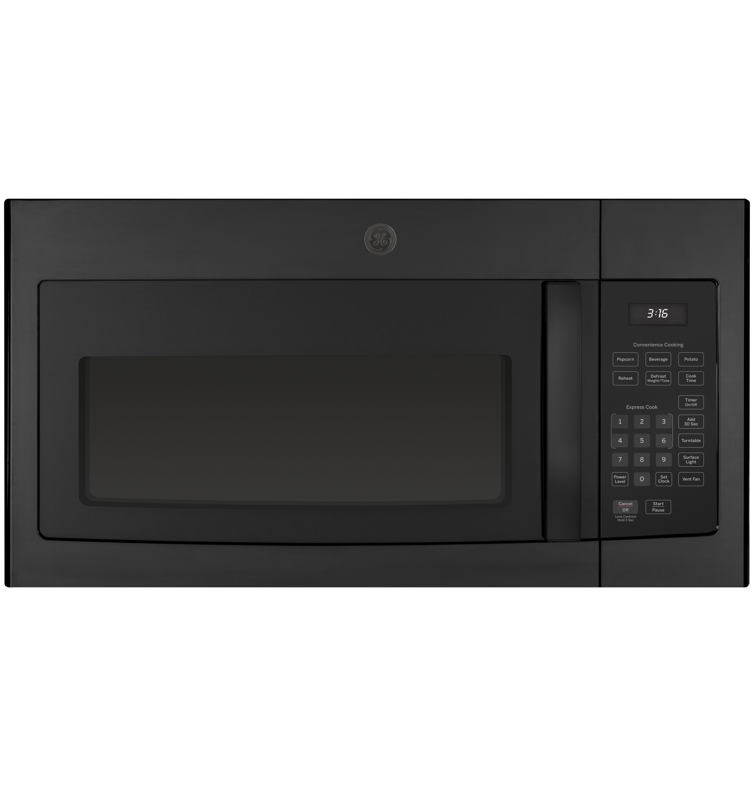 1.6-cu ft Over-the-Range Microwave ( Black )